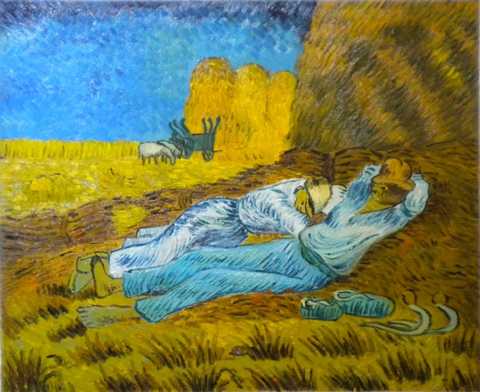Vendita falso d'autore Il riposo di mezzogiorno di Van Gogh
